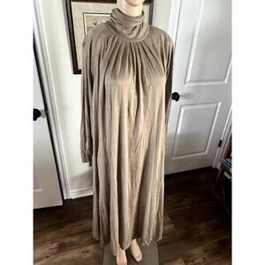Vintage Mr Joe Army green khaki colored dress